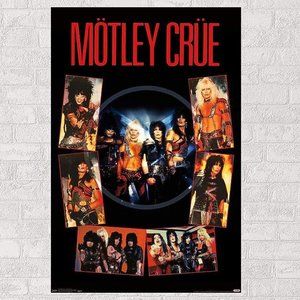 *NEW* MOTLEY CRUE Shout At The Devil Retro 80s Trends Wall Poster 22" x 34"